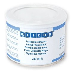 Цветная паста Weicon Colour Paste Black, черная, 250 гр (10024676) [wcn10519250]
