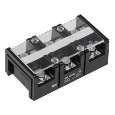 Блок зажимов IEK БЗН ТС-1003 35 мм², 3 пары [YZN42-03-035-K02]