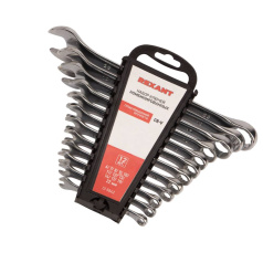 Набор ключей комбинированных Rexant 6-14, 17, 19, 22 мм (12 шт) [12-5842]