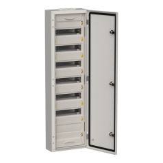 Корпус металлический IEK TITAN 5 ЩРн-84 (1х84), 1085х310х140 мм, IP54, серый [TI5-50-N-084-54-7035]