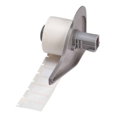 Этикетки Brady M7‐17‐489 полиэстер, 25.4 х 12.7 мм, белые, 500 шт [brd174558]