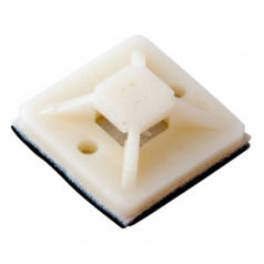 Площадка самоклеящаяся Rexant 25х25 мм, белая (10 шт) [07-2025-1]