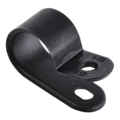 Скоба крепежная IEK 12 мм, черная (50 шт) [USK11-12-050-K02]