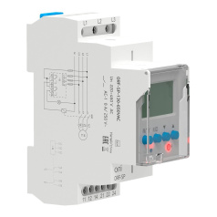 Реле фаз ORF-SP ONI 3 фазы 2 контакта 130-650В AC [ORF-SP-130-650VAC]