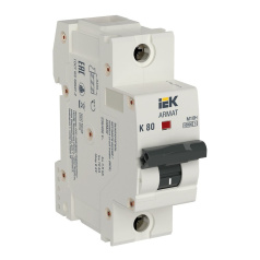 Автоматический выключатель IEK ARMAT M10H 1P K 80А [AR-M10H-1-K080]