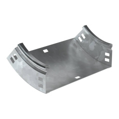 Поворот плавный IEK ESCA, 45° тип В10 80х150мм HDZ [CPV51-0-45-080-150-HDZ]