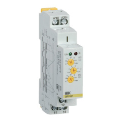 Реле напряжения ORV IEK однофазное 12В DC [ORV-02-DC12]