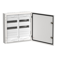 Корпус металлический IEK TITAN 5 ЩРн-72 (2х36), 585х570х140 мм, IP54, белый [TI5-50-N-2X036-54]