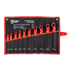 Набор диэлектрических накидных ключей КВТ НИК-Н-10 ПРОФИ [105672]