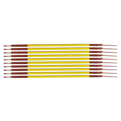 Клипсы для проводов Brady SCN-03-YELLOW диаметр 1-1.3 мм, желтые, 300 шт [brd132995]
