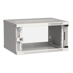Шкаф настенный ITK LINEA WE 6U 600x450 мм, серый [LWE3-06U64-GF]