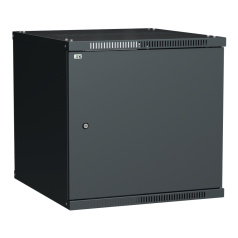 Шкаф настенный ITK LINEA WE 12U 600x600 мм, чёрный [LWE5-12U66-MF]